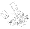 Page A Diagram and Parts List for 11A-439R401 2003 Yard Man Lawn Mower